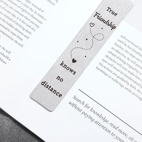 أفضل هدايا مرجعية لصديق للنساء، علامة كتاب معدنية لقراءة هدايا محبي الكتب، أفضل صديق لعيد الميلاد وعيد الميلاد لمسافات طويلة هدية صداقة للنساء من أفضل الأصدقاء الذين يغادرون in Kuwait