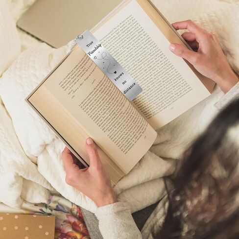 أفضل هدايا مرجعية لصديق للنساء، علامة كتاب معدنية لقراءة هدايا محبي الكتب، أفضل صديق لعيد الميلاد وعيد الميلاد لمسافات طويلة هدية صداقة للنساء من أفضل الأصدقاء الذين يغادرون in Kuwait
