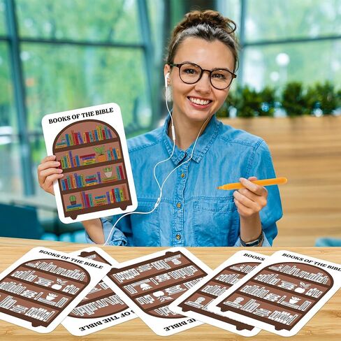 12 حزمة من كتب متتبع الكتاب المقدس، قائمة تلوين قراءة الكتاب المقدس، ملصق لوحة القيادة، ملصق سجل الفصل، علامة مرجعية لصفحة رف الكتب الدينية المسيحية للنساء والرجال، دراسة الكتاب المقدس in Kuwait