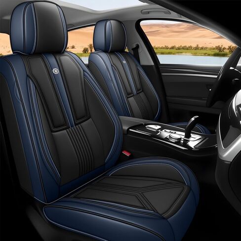 Front Seat Covers for Toyota Matrix 2003-2013, Premium Car Seat Protectors,Waterproof Non-Slip Seat Cushion,Luxury Automotive Interior Accessories Covers(2 Front Set, Beige) in Saudi Arabia