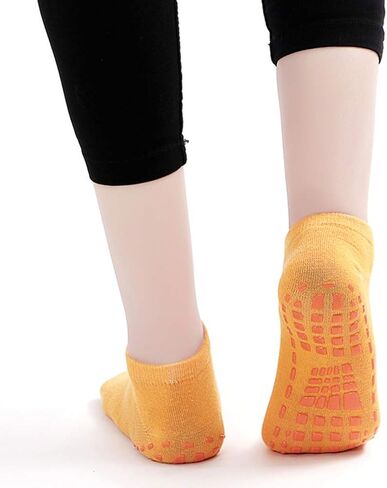 KESYOO 20pairs Non- Cotton Trampoline Socks for Boys and Girls Unisex Yoga Floor Socks Random Colors Comfortable for Indoor Sports in Saudi Arabia