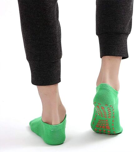 KESYOO 20pairs Non- Cotton Trampoline Socks for Boys and Girls Unisex Yoga Floor Socks Random Colors Comfortable for Indoor Sports in Saudi Arabia
