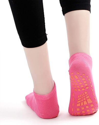 KESYOO 20pairs Non- Cotton Trampoline Socks for Boys and Girls Unisex Yoga Floor Socks Random Colors Comfortable for Indoor Sports in Saudi Arabia