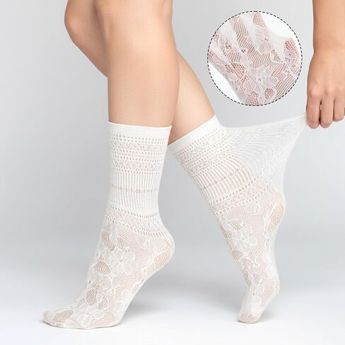 3 أزواج من الجوارب النسائية المكشكشة، جوارب دانتيل كاجوال لطيفة قابلة للتنفس ومزخرفة بالخس، جورب للكاحل على شكل صدفي بناتي in Kuwait