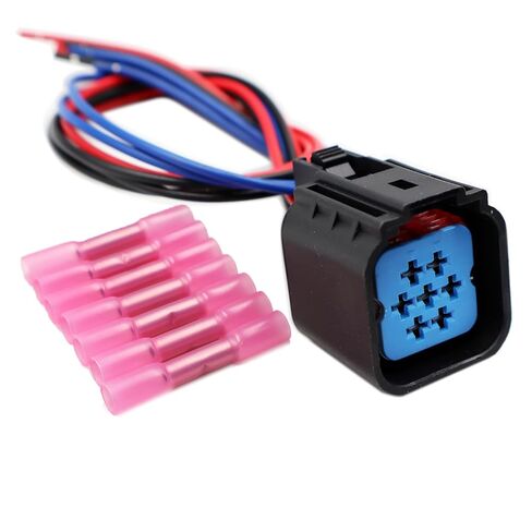 7-Pin Headlight Headlamp Connector Pigtail Compatible with 2005-2011 Lincoln Town Car Wire Plug Harness AY1005 in Saudi Arabia