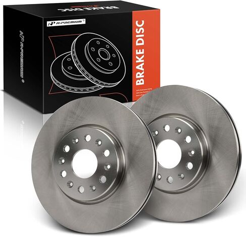 A-Premium 12.64 inch (321mm) Front Vented Disc Brake Rotors Compatible with Select Chevrolet, GMC and Buick Models - Traverse 2018/2021-2023, Blazer 2019-2023, Acadia 2017-2021, Enclave, 2-PC Set in Saudi Arabia