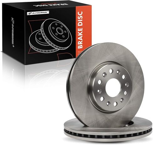 A-Premium 12.64 inch (321mm) Front Vented Disc Brake Rotors Compatible with Select Chevrolet, GMC and Buick Models - Traverse 2018/2021-2023, Blazer 2019-2023, Acadia 2017-2021, Enclave, 2-PC Set in Saudi Arabia