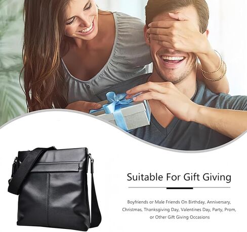 Compact Leather Crossbody Sling Bag, Chest Purse for Women with Adjustable Strap in Saudi Arabia