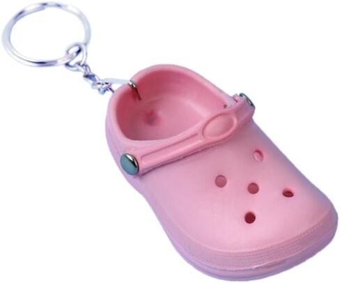 Mini Charming Cute Shoe Keychain for Women Car Keychain Creative Birthday Gift in Kuwait