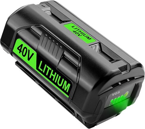 Energup 2Pack 6.5Ah Replacement Ryobi 40V Battery and Charger Kit for Ryobi 40V Lithium Battery OP4026 OP40601 OP4050A OP4040 OP4030 OP4050 + OP401 Ryobi 40V Charger in Kuwait