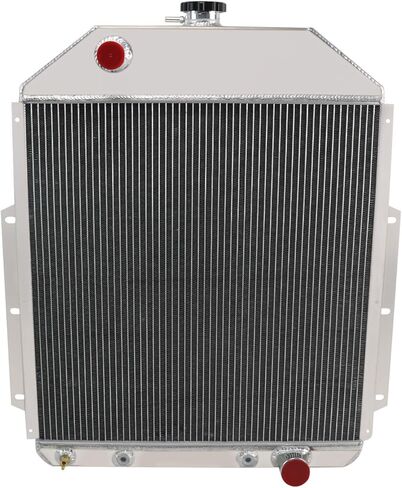 4 ROW Aluminum Radiator Compatible with 1942-1952 Ford F1 F2 F3 Pickup Trucks V8 in Saudi Arabia