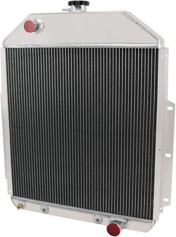4 ROW Aluminum Radiator Compatible with 1942-1952 Ford F1 F2 F3 Pickup Trucks V8 in Saudi Arabia