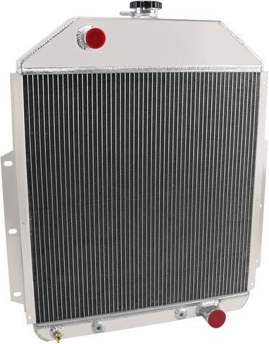4 ROW Aluminum Radiator Compatible with 1942-1952 Ford F1 F2 F3 Pickup Trucks V8 in Saudi Arabia