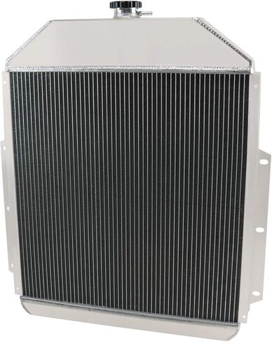 4 ROW Aluminum Radiator Compatible with 1942-1952 Ford F1 F2 F3 Pickup Trucks V8 in Saudi Arabia