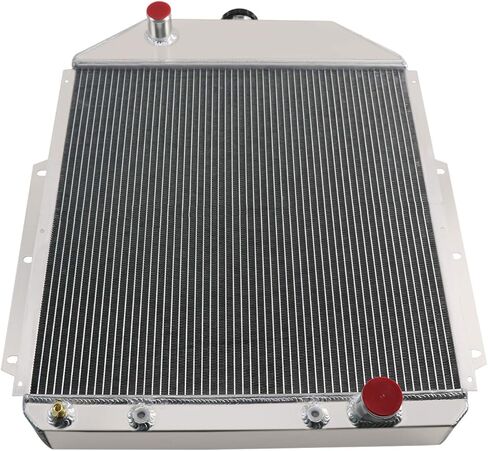 4 ROW Aluminum Radiator Compatible with 1942-1952 Ford F1 F2 F3 Pickup Trucks V8 in Saudi Arabia
