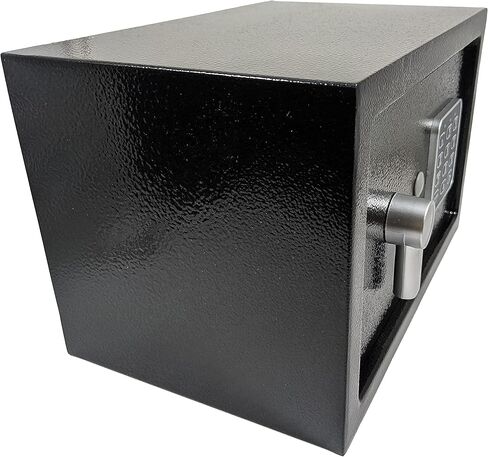 خزنة إلكترونية مع لوحة مفاتيح رقمية، قم ببرمجة دبوس مكون من 3 إلى 8 أرقام، وتتضمن مفتاحين للطوارئ ومسامير تثبيت، صندوق قفل يعمل بالبطارية - EX ELECTRONIX EXPRESS in Kuwait