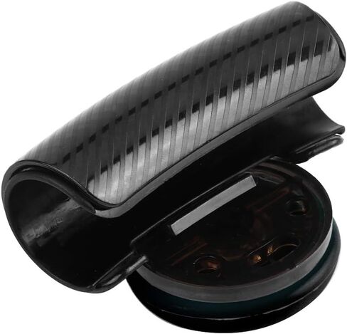 Haofy Steering Wheel Assist Knob Ergonomic Metal Alloy Spinner with Protective Rubber Pad, Bearing Mounted for Easy Parking Universal Fit for Cars Trucks RVs Driving Aid for Arthritis (Black) in Saudi Arabia