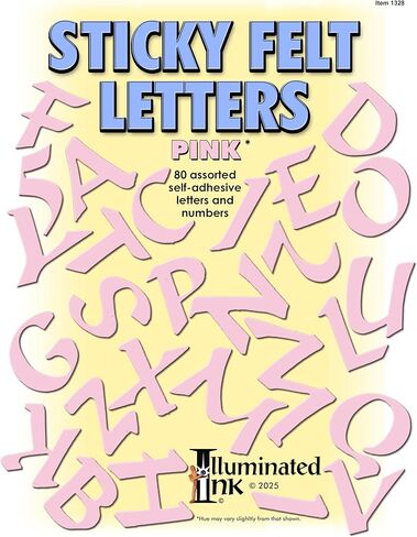 مجموعة حروف لباد ذاتية اللصق - أسود in Kuwait