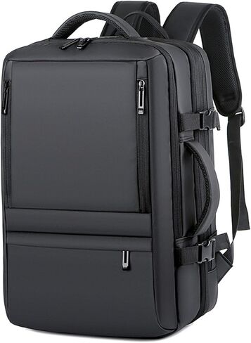Travel Backpack, Extra Large Travel Backpack, Carry on Backpack, 40L Expandable Flight Approved Water Resistant Luggage 17 Inch Laptop Casual Daypack with USB Port, Travel Gifts for Men,A in Saudi Arabia