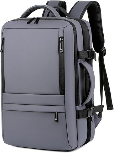 Travel Backpack, Extra Large Travel Backpack, Carry on Backpack, 40L Expandable Flight Approved Water Resistant Luggage 17 Inch Laptop Casual Daypack with USB Port, Travel Gifts for Men,A in Saudi Arabia
