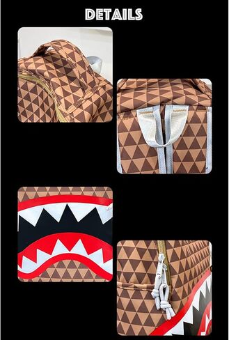 Large Capacity Laptop Backpack Water Resistant Durable Daily Carry Backpack Graphic Urban Streetwear Bookbag for Commuting (Charcoal) in Saudi Arabia