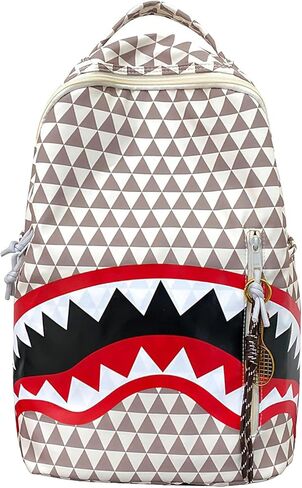 Large Capacity Laptop Backpack Water Resistant Durable Daily Carry Backpack Graphic Urban Streetwear Bookbag for Commuting (Charcoal) in Saudi Arabia