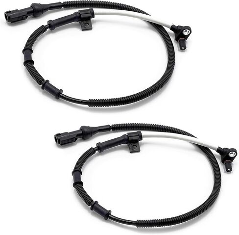 2Pcs Front Left and Right ABS Wheel Speed Sensor Compatible with Ford F150 Heritage F250 HD Super Duty Expedition Replacement for Lincoln Navigator 1998-2004 4WD Replaces F65Z2C204DB in Saudi Arabia