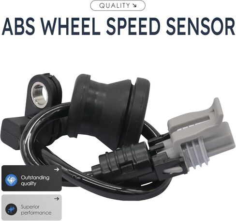 2Pcs Rear Left and Right Abs Wheel Speed Sensor Compatible with Saturn Chevy Captiva Sport Equinox Torrent Vue XL-7 96626080 Als1747 07 08 09 10 12 13 14 15 2007 2008 2009 2010 2012 2013 2014 2015 in Saudi Arabia