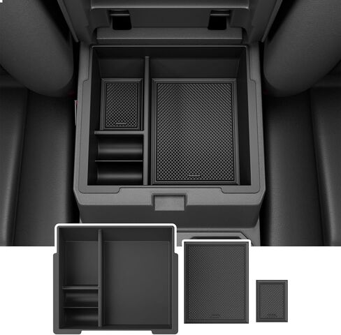 Center Console Organizer Compatible with 2025 2026 Toyota 4Runner Armrest Trays Storage Box Replacement for 2025 2026 Toyota 4Runner Accessories in Saudi Arabia