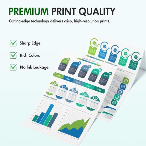 972A 972X Ink Cartridges Replacement for HP 972A for HP Pagewide Pro MFP 477dw 477dn 452dn 577dw 552dn 552dw P55250dw 477 452 552 577 Printer High Yield (4 Pack, Black, Cyan, Yellow, Magenta) in Kuwait