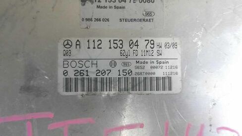 Engine ECM Control Module Fits 99-00 Compatible with Mercedes CLK A 112 153 04 79 A1121530479 in Saudi Arabia