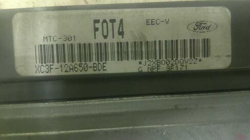 Engine ECM Control Module 99 Compatible with Ford F250SD Pickup XC3F-12A650-BDE XC3F12A650BDE in Saudi Arabia