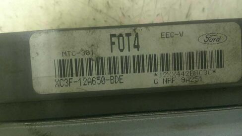 Engine ECM Control Module 99 Compatible with Ford F250SD Pickup XC3F-12A650-BDE XC3F12A650BDE in Saudi Arabia
