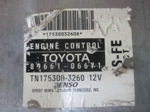 Engine ECM Control Module by Glove Compatible with Box Fits 99 Camry 89661-06671 8966106671 in Saudi Arabia