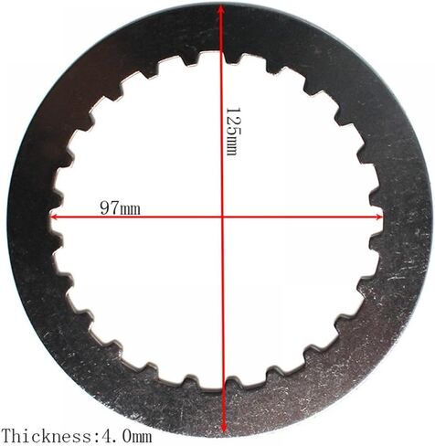 6pcs Clutch Steel Plates Kit Compatible With CRM250 CRM 250 246 Compatible Models in Kuwait