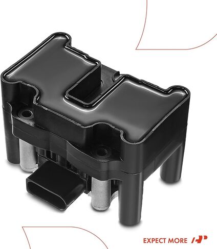 A-Premium Ignition Coil Compatible with Audi Seat & Volkswagen Vehicles - 1.2L 1.4L 1.6L 1.8L 2.0L - A3 1998-2003, Ibiza 2003-20017, Beetle 1998-2006, Golf 1999-2001, Jetta 1999-2015, Polo 2003-2018 in Saudi Arabia