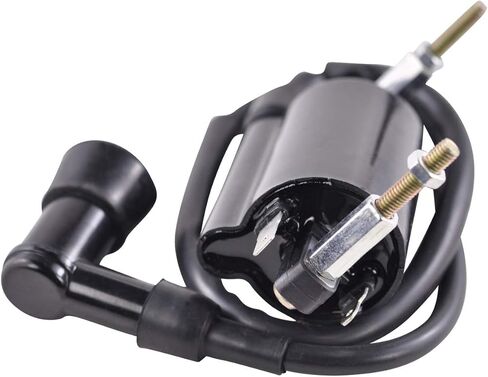 RMSTATOR Replacement for External Ignition Coil with Spark Plug Cap Kawasaki KLF 300 Bayou B C 1988-2004 KLF300 KLF300C 4x4 | OEM Repl.# 21121-1264 21160-1089 21121-1049 in Kuwait