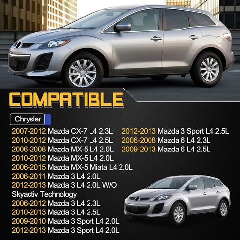 UF540 الإشعال لفائف حزم ل 2006-2015 مازدا 3 مازدا 6 CX-7 MX-5 L4 2.0L 2.5L 2.3 يستبدل # C1683 5C1740 L3G2-18-100B L3G218100A 4 قطعة in Saudi Arabia