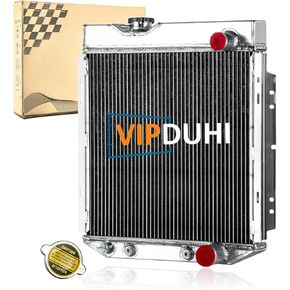 Radiator Aluminum Compatible with 1965-1966 Ford Mustang 1960-1965 Ford Ranchero Falcon Mercury Comet 1963 1961 1962 1964 2.4L 2.8L 3.3L 4.3L 4.7L, 3 Row in Kuwait