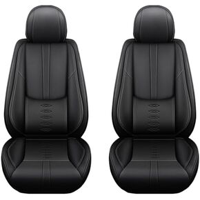 أغطية مقاعد السيارة مناسبة لسيارة Jeep Wagoneer S 2024 2025، مجموعة كاملة من أغطية المقاعد الجلدية، وسائد مقعد السيارة المتوافقة مع الوسادة الهوائية، أغطية مقاعد مقاومة للماء للسيارات (بيج) in Kuwait