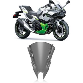 for Ninja 7 Hybrid 2024-2025 Motorcycle Front Windshield Windscreen Baffle Wind Deflectors Ninja 7 Hybrid (Black) in Kuwait