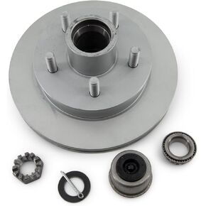 Sturdy Built Knott Boat Trailer Disc Brake 10 inch 5 Lug Integral Replacement Hub Rotor in Kuwait