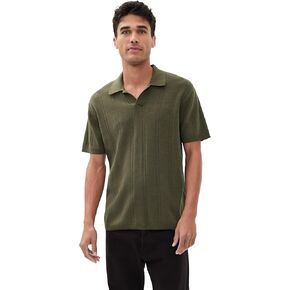 Taylor Stitch Men's The Valencia Sweater Polo in Kuwait