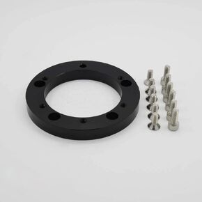 3/8" Steering Wheel Hub Adapter Conversion Spacer Black for 6 Hole Steering Wheel to 5 Hole Adapter in Kuwait
