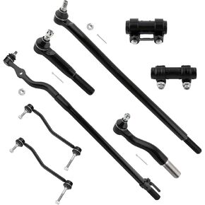 8Pc Front Sway Bar Link Inner Outer Tie Rod Adjustment Sleeves Kit Fit For Ford Excursion 2000-2005, For Ford F-250 F-350 Super Duty 2000-2004 ES3426 ES3422 ES3427 ES3423 DS1439 DS1438 K80274 in Kuwait