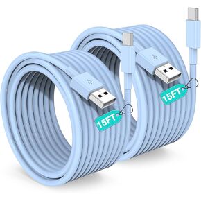 Car Carplay Cable for iPhone 15(3FT+3FT+3FT), USB A to USB C for Carplay, Car Charger Cable Cord for iPhone 15/Pro Max/Pro/Plus, iPad Air 5th 4th Mini 6th-Dark Green in Kuwait