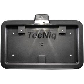 Full Size Black Plastic License Plate Frame with LED Plate Light Truck Trailer in Kuwait