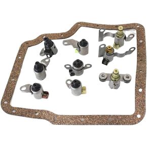 9 Piece Transmission Shift Solenoid Gearbox Kit JF506E 09A 5F31 For 5 Speed FWD AWD N281 N282 N283 Solenoids Compatible With in Kuwait