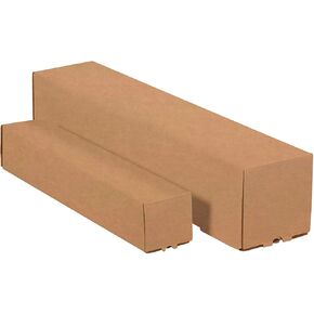 Box Partners 3x3x30-inch Kraft Square Mailing Tubes in Kuwait