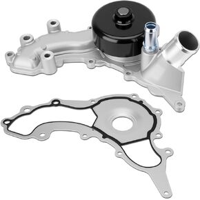 AW6699 Water Pump with Gasket Compatible with 2012-2017 Jeep Wrangler, 2018 Wrangler JK 3.6L V6 Replace for 68079412AB 68079412AC 68079412AD 68079412AE RL079412AB 44021 120-4500 252-982 CR4500 99510 in Kuwait